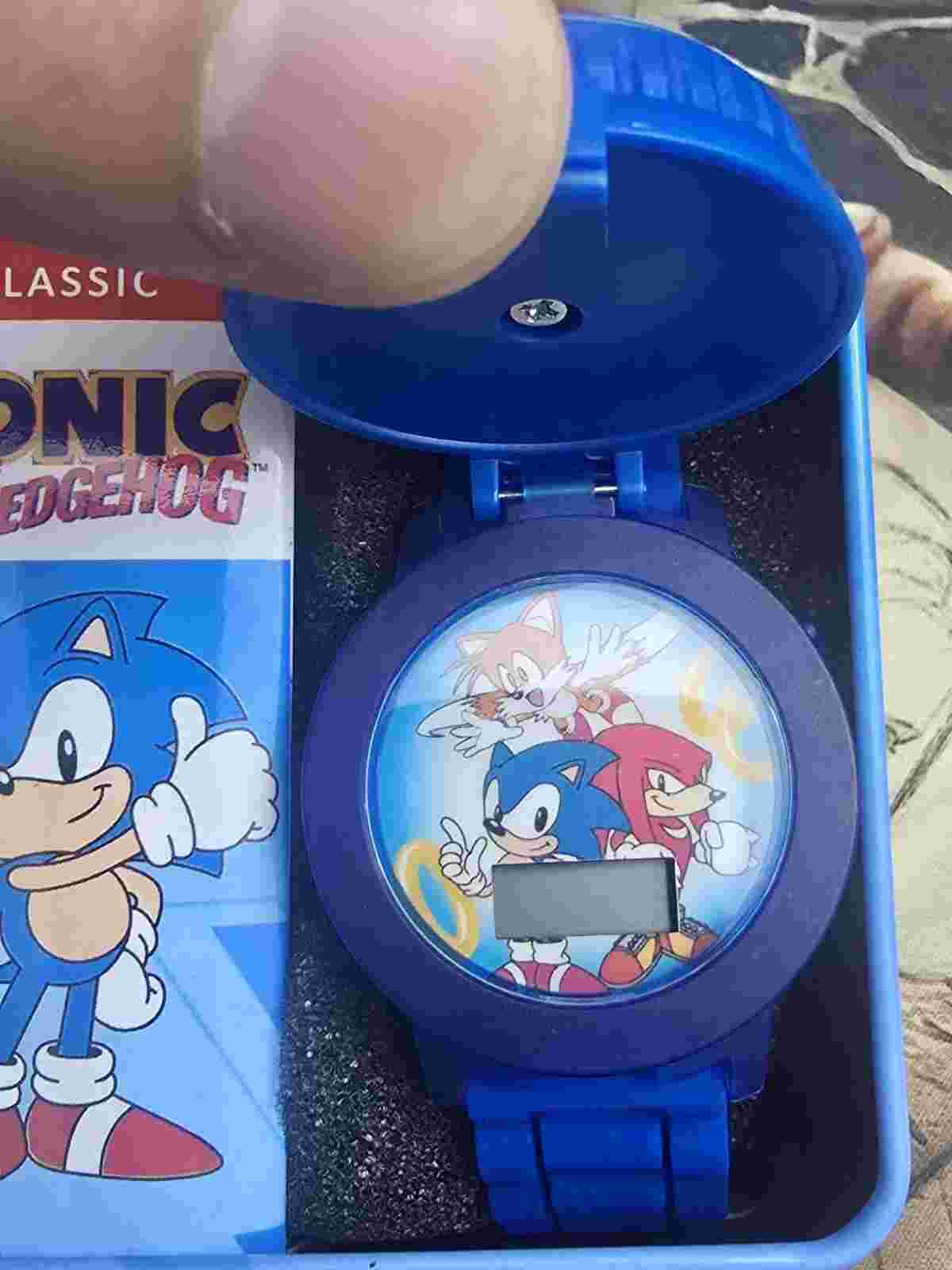 Sonic The Hedgehog Digital Watch New In Box!!