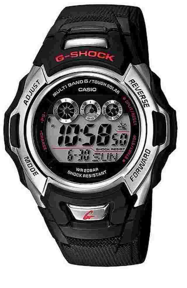 Casio GWM500A-1 GSHOCK Black Resin Chrono Sport Men's Watch