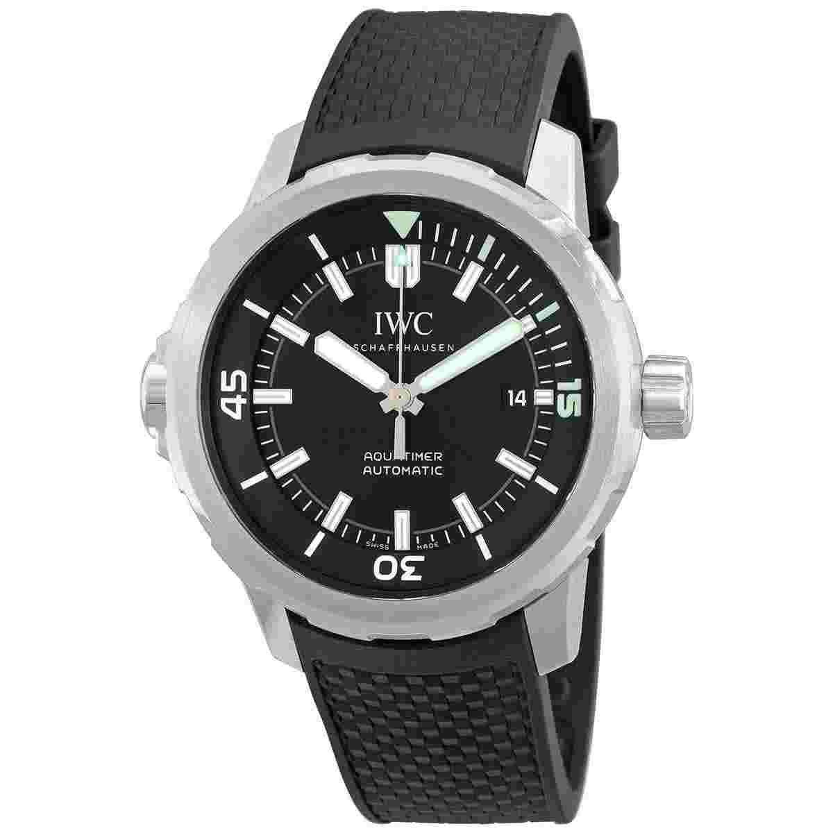 IWC Aquatimer Men's Black Watch - IW3288-02