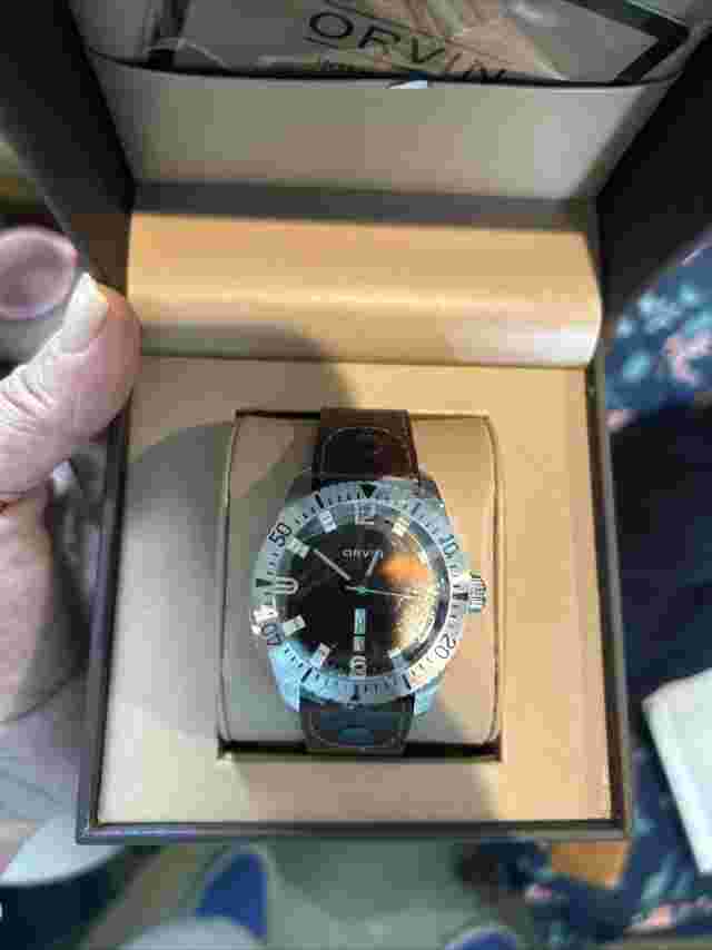 vintage orvin watch