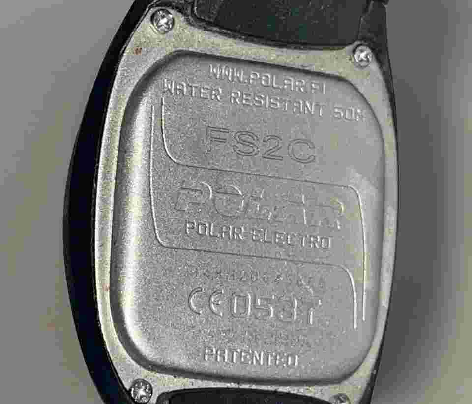 Polar Electro FS2C Water Resistant 50M One Button Digital Fitness Watch