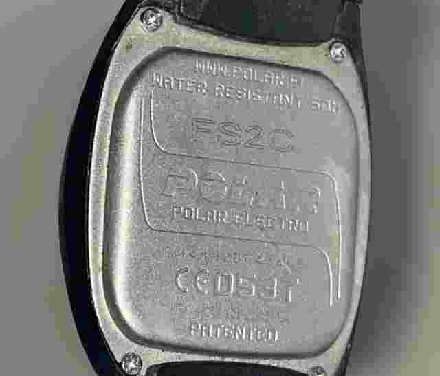 Polar Electro FS2C Water Resistant 50M One Button Digital Fitness Watch