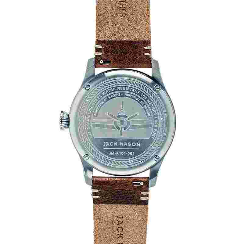 JACK MASON JM-A101-004 Pilot watch Classical Navy NEW Japan Import