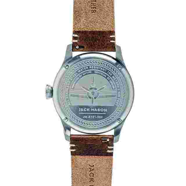 JACK MASON JM-A101-004 Pilot watch Classical Navy NEW Japan Import