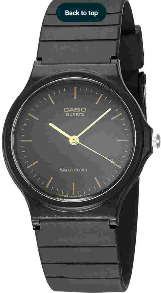 Casio Men's Black Watch - MQ24-1E