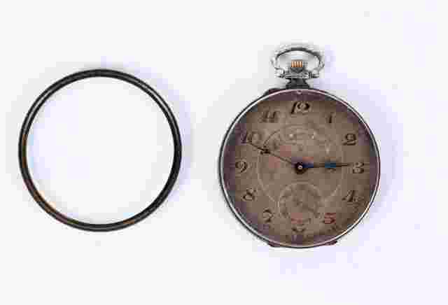 UNION S.A. SOLEURE SILVER ca.1900 CYLINDRE