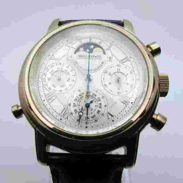 Shellman Grand Complication Premium Quartz Wrist Watch Citizen Overhaul(2023.8)