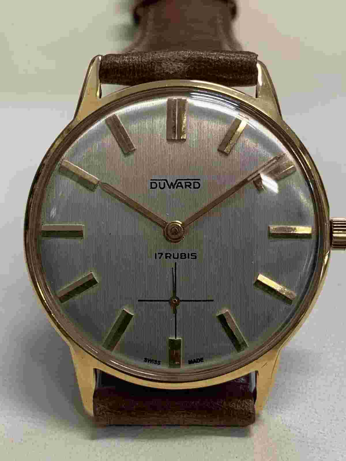 Vintage Duward Manual Wind Sub Second. 34mm. AS 1130 Movement.