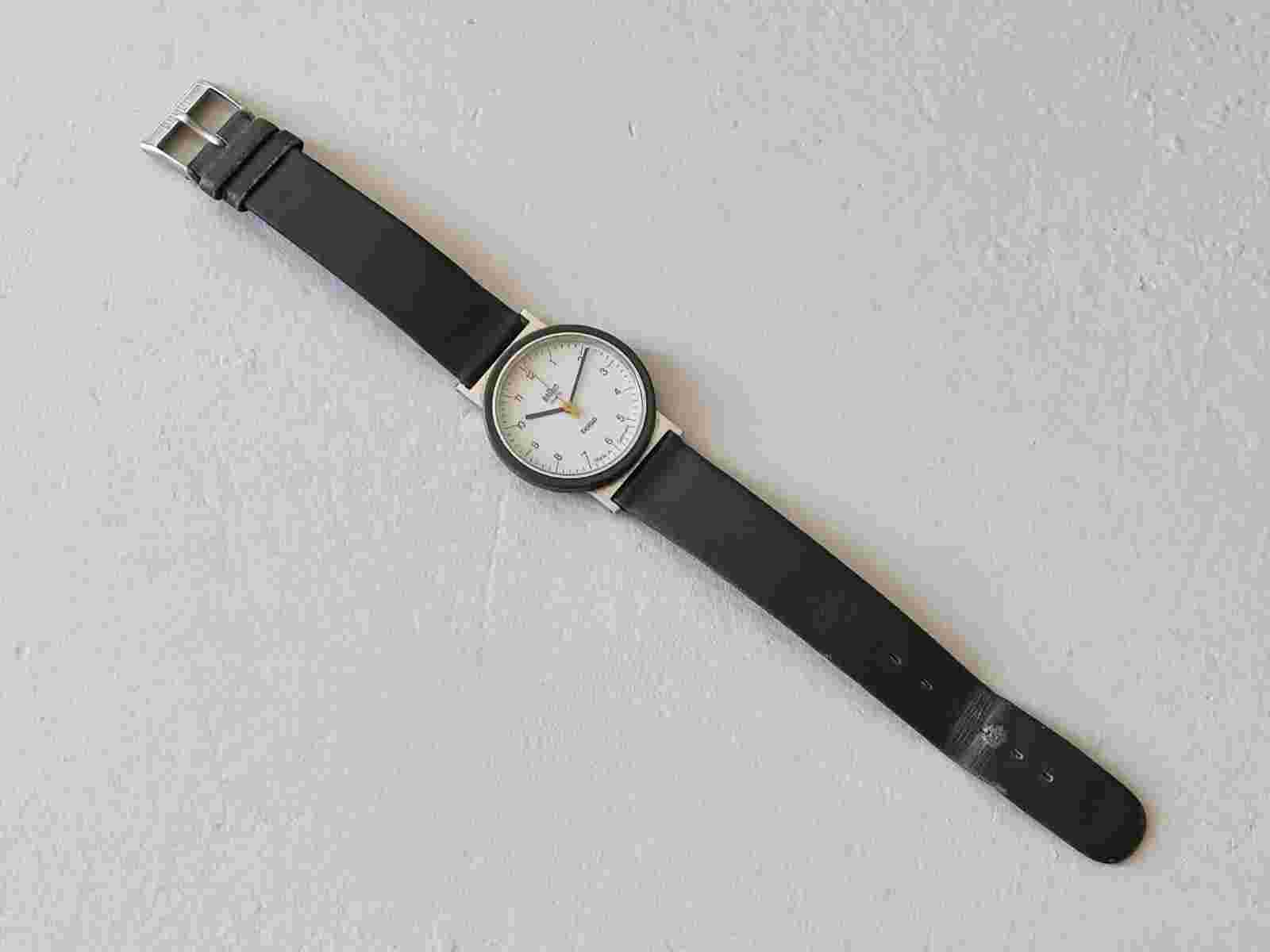 True Vintage 90s BRAUN Quartz Wrist Watch 3801 AW 15 tielsa Lubs | Rams Bauhaus