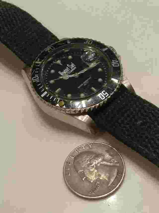 Rare 1980's Newport Surf Company Divers Watch 150 Feet Date