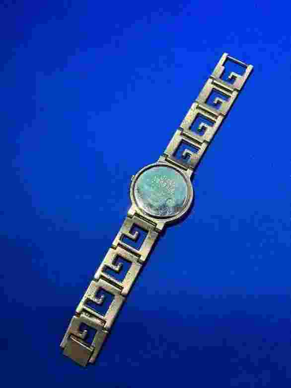 GIANNI VERSACE Junk Watch Ladies From Japan i7000