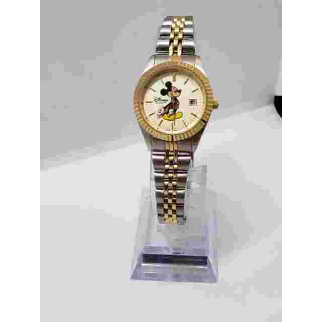 Disney Time Works Mickey Mouse men's watch. Mickey on watch face Working watch