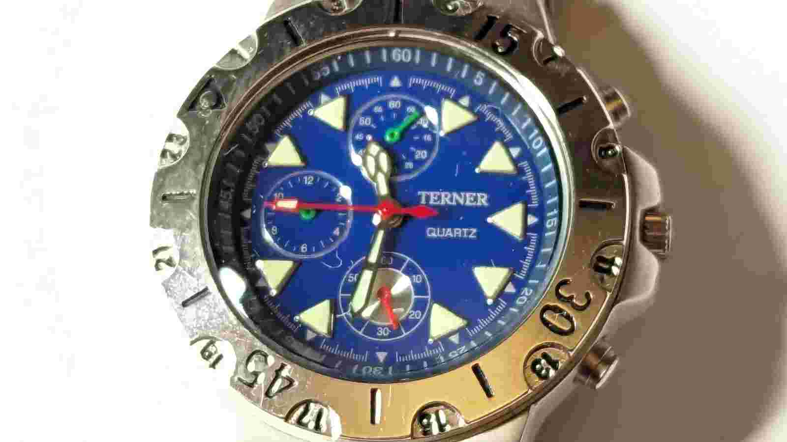 TERNER QUARTZ BIJOUX WATCH JAPAN MOVT NO.DA0626G