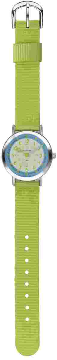 Jacques Farel Children's Watch Analog Quartz Boys Fabric Band KOP 05 Green