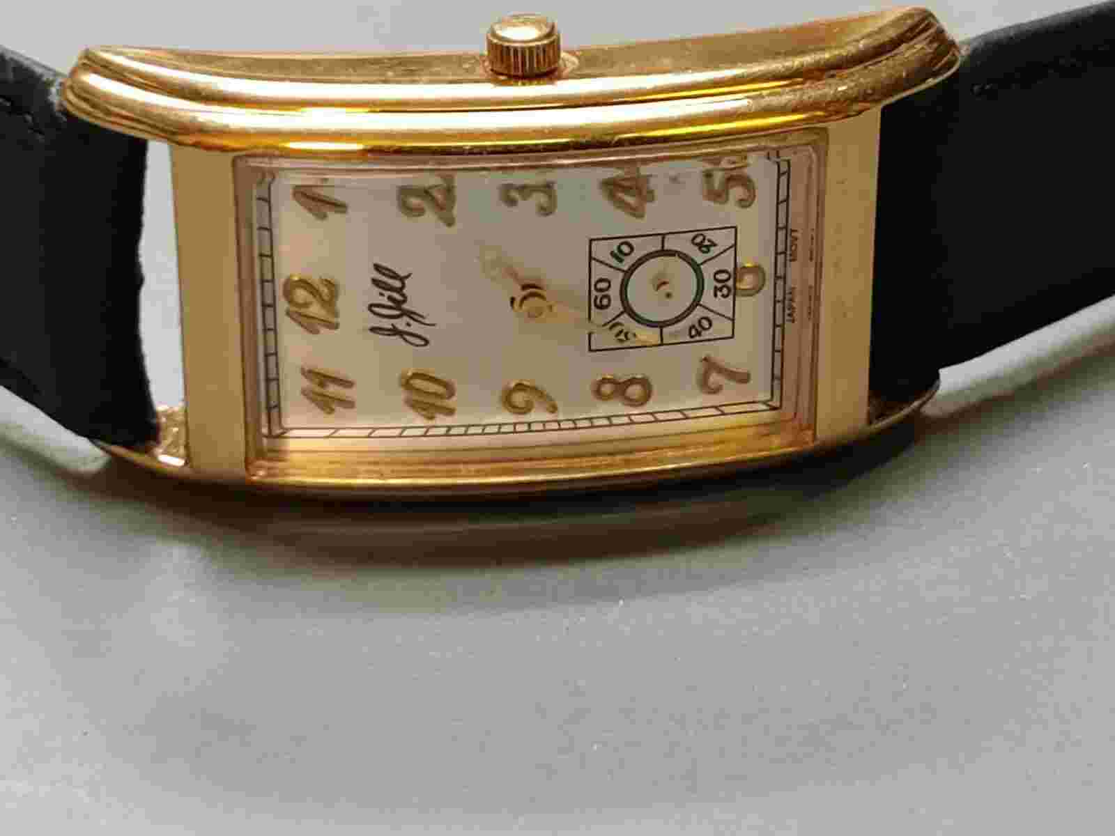 Women J. Jill Quartz Tank Style Analog  Dial Causal Tank Style Watch Runs.