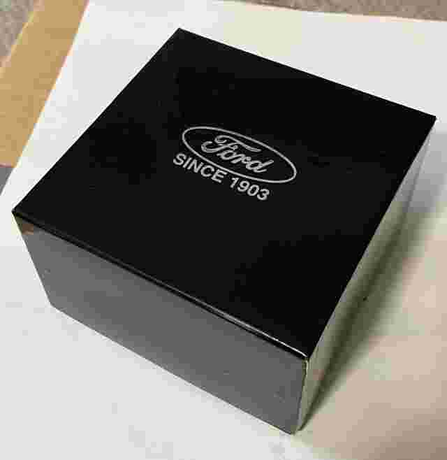 Ford Motor Company 100 Year ANNIVERSARY Rare WRISTWATCH Centennial Black Quartz