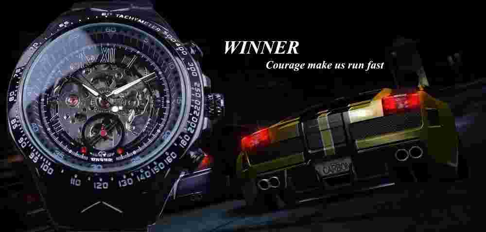 Automatic Sports GT Winner Mechanical Original Men Watch Promo