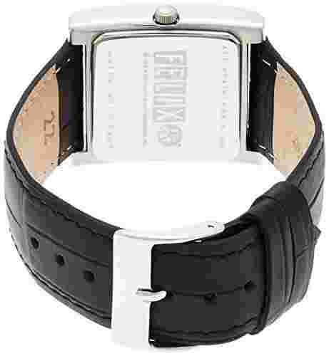 FELIX THE CAT Men's Watch FLX002W2 Black Leather Band Metal Case NEW FedEx / DHL