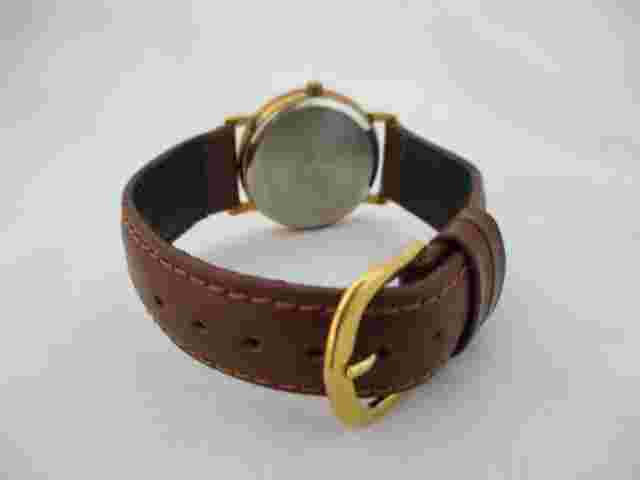 Corny 1996 Kellog Unisex Adult Brown Buckle Band Analog Watch