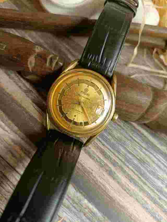 Best Vintage Titoni AirMaster 21j TITOFLEX Date 100 Genuine Men's Watch
