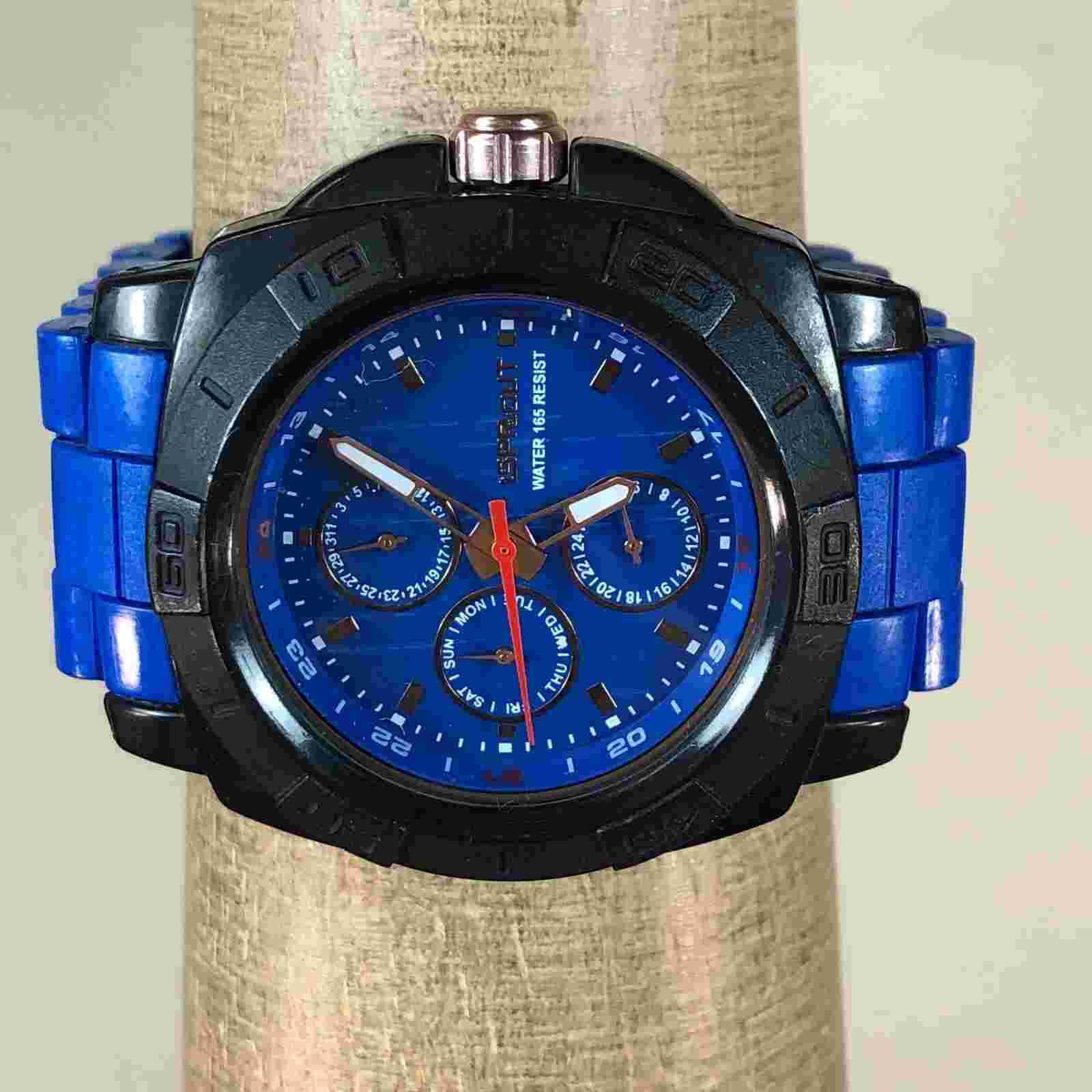 Sprout Mens Day Date Eco Friendly Timepiece Quartz Analog Watch