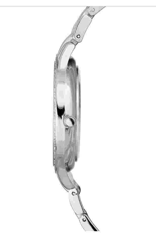 INC Silver Silver toned WATCH BRACELET SET BNIB 36 Mm Cute Trendy