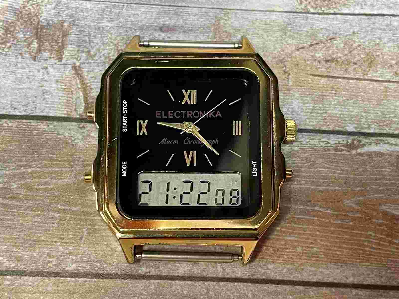 Rare Vintage  watch Elektronika 5 59B USSR men's 1990s ANA-DIJI