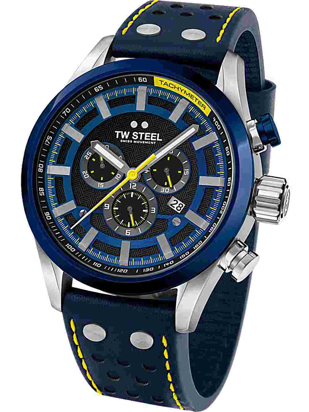 TW-Steel SVS208 Fast Lane Chronograph limited edition Mens Watch 48mm 10ATM