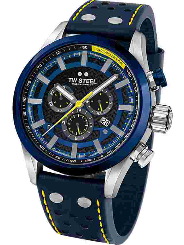 TW-Steel SVS208 Fast Lane Chronograph limited edition Mens Watch 48mm 10ATM