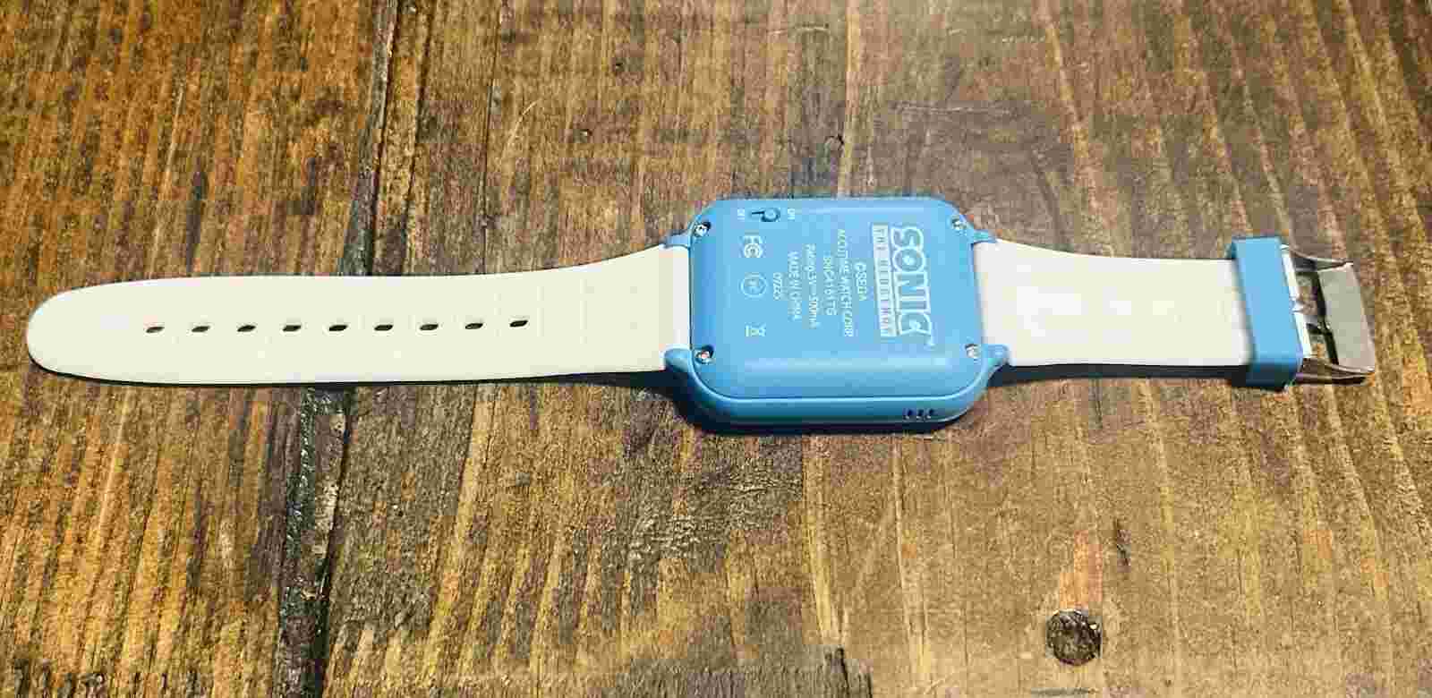 Sega Sonic The Hedgehog Interactive Kid's Watch Accutime Camera Games-Tested