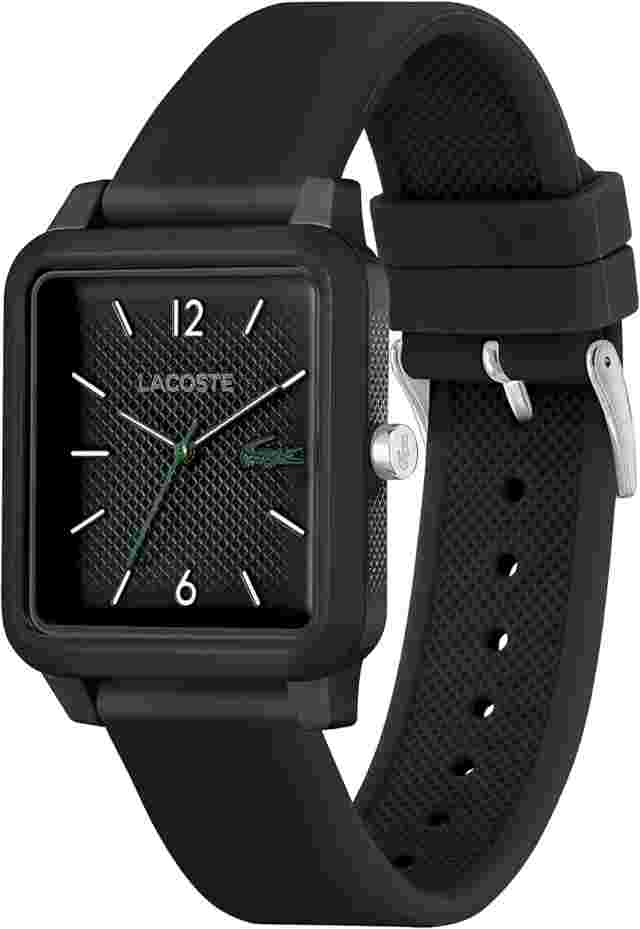 Lacoste Watch .12.12 STUDIO Men's Quartz 2011249 Black