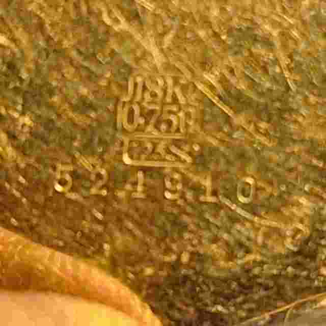 LEONIDAS-CRONO MANUALE DE NARDI -gold 18K, used