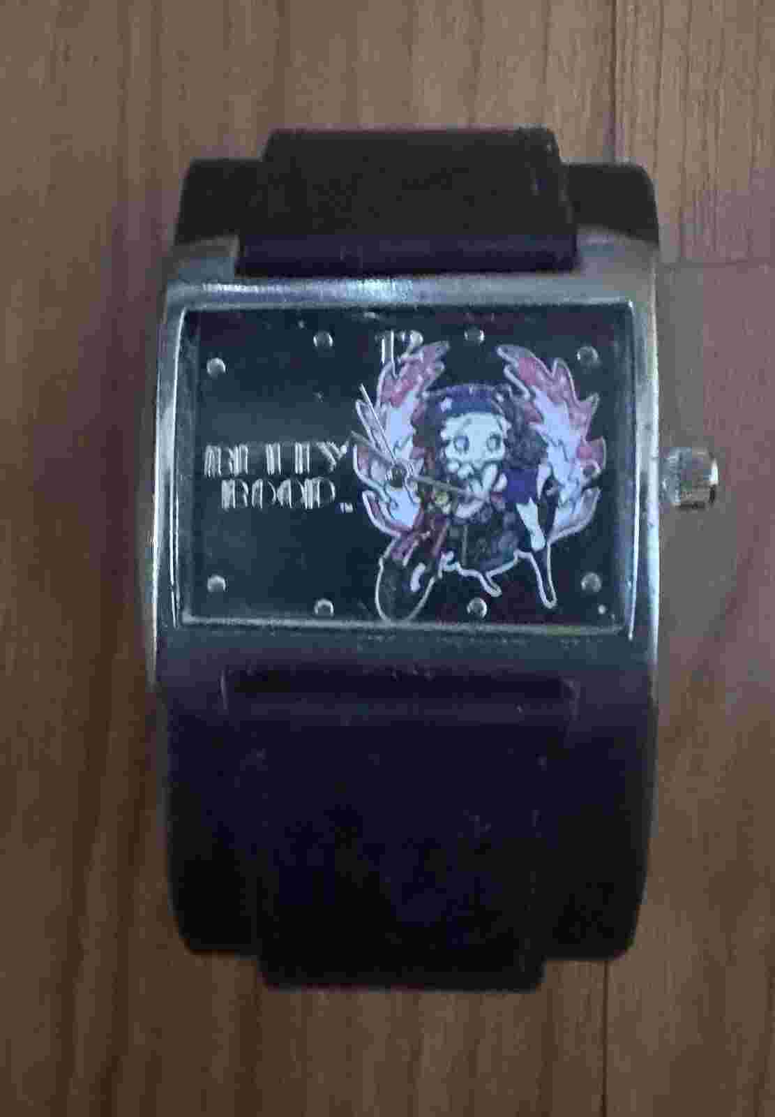 Ladies Rectangular Faced Betty Boop Quartz Watch