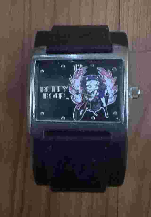 Ladies Rectangular Faced Betty Boop Quartz Watch