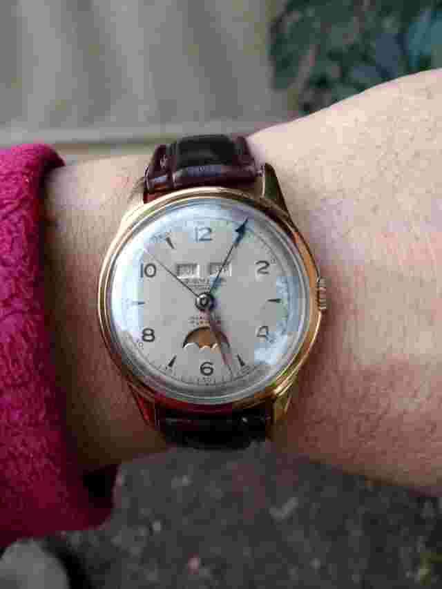 RAMLOP EXACTUS AUTOMATIC MOONPHASE TRIPLE CALENDAR FELSA 693 BIDYNATOR