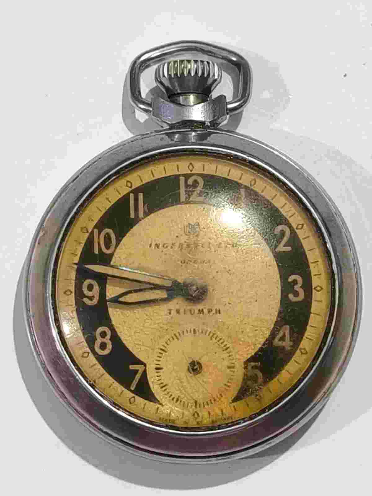 ingersoll triumph pocket watch For Spares And Repairs