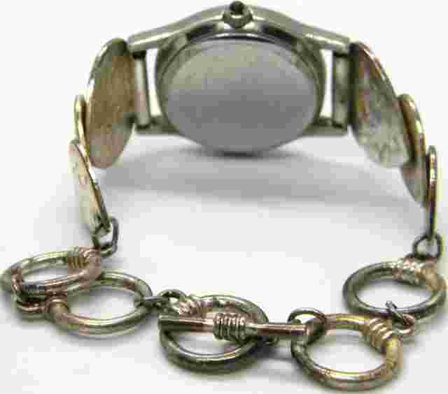 MONTANA SILVERSMITHS Watch Overlapping Hearts Bracelet Quartz New Battery lot