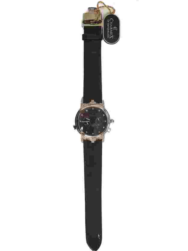 Charmex of Switzerland 1791 Swiss Made Day Date Moon Phase Womens Watch