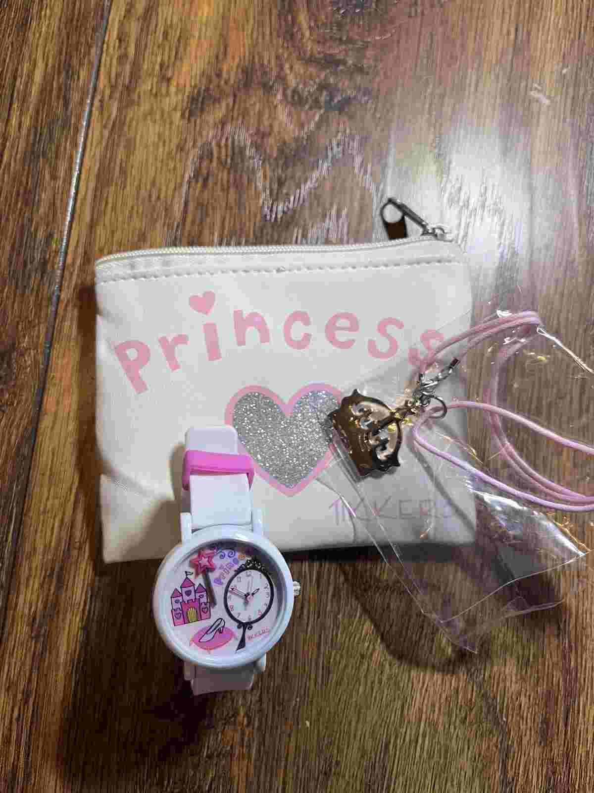 princess girl watches tikkers