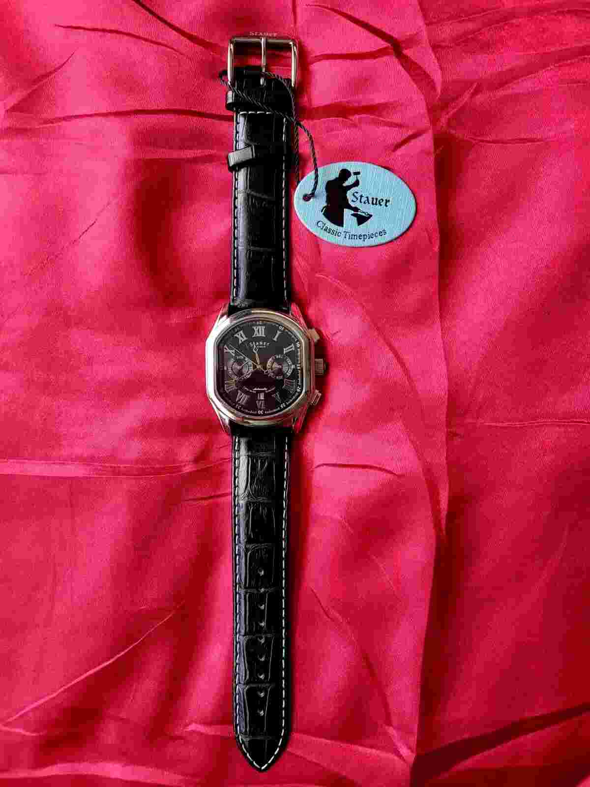 ⚡️Great Condition Stauer Meisterzeit 18175 Automatic Men's Watch