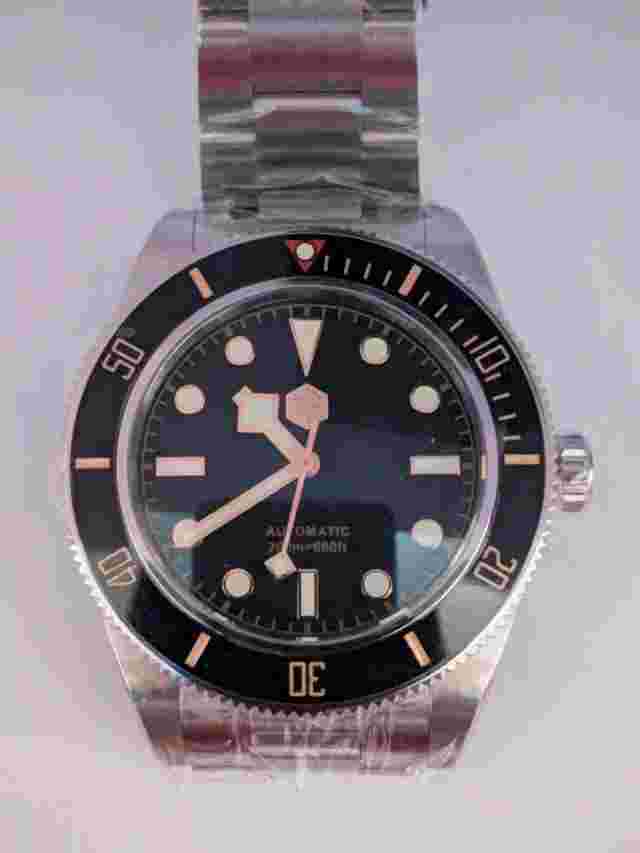San Martin Men Watch 40mm Diver BB58 Retro Luxury Water Ghost Pt5000 Sw200