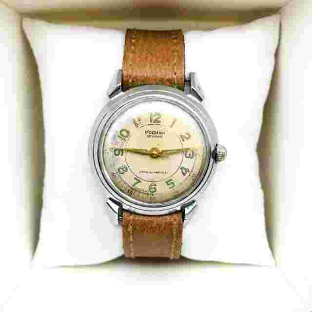 🦀 Watch Rodina Automatic Kirovskie Crab 1950s USSR MCHZ1 Soviet SU Service 🛠