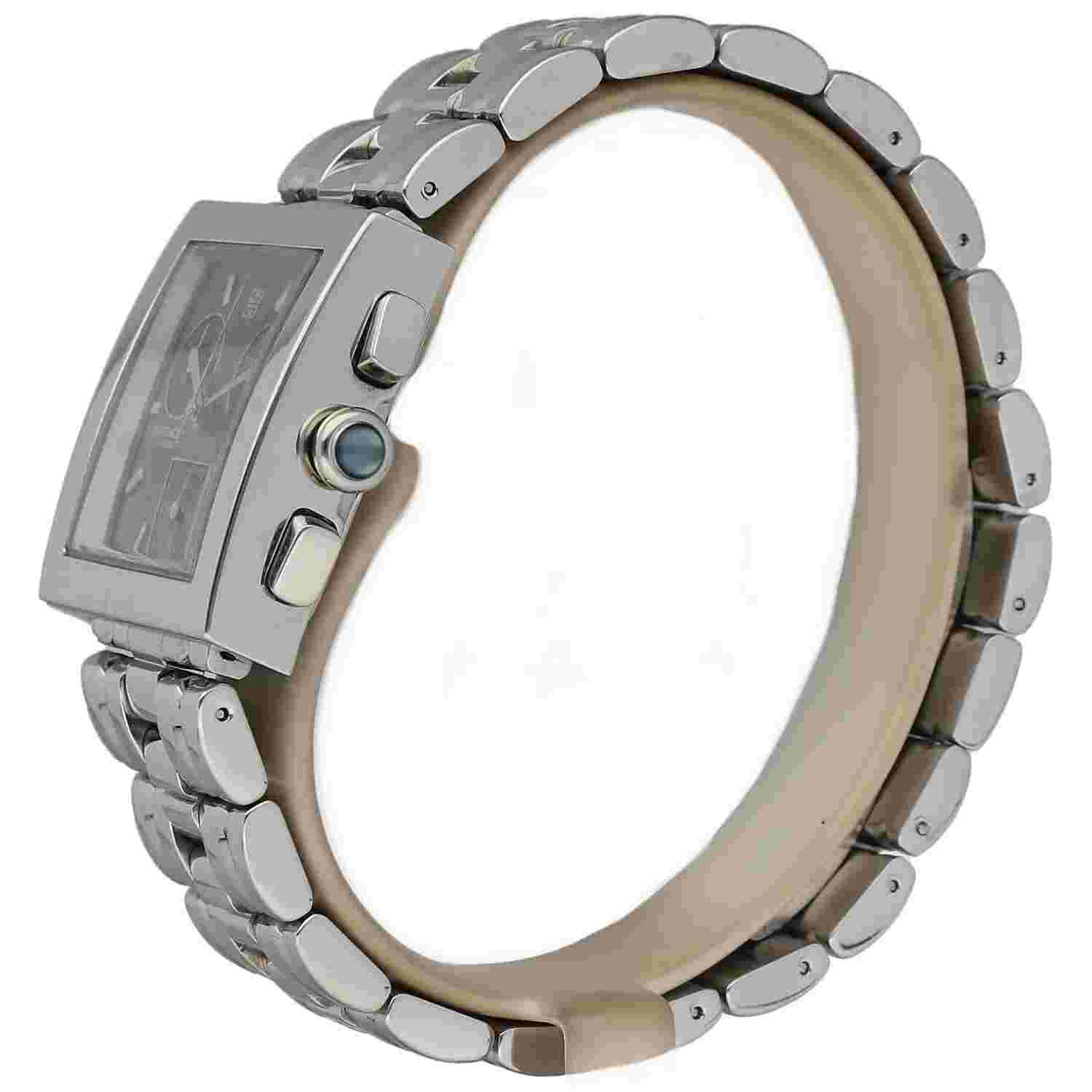 Givenchy APSARAS 1558962 Chronograph Steel Black Dial Square Quartz Wrist Watch