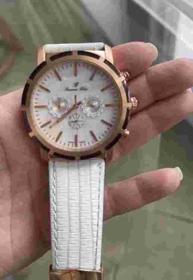 PORSAMO BLEU NYC WATCH ORIGINAL LOGO 052ANYL WHITE ROSE