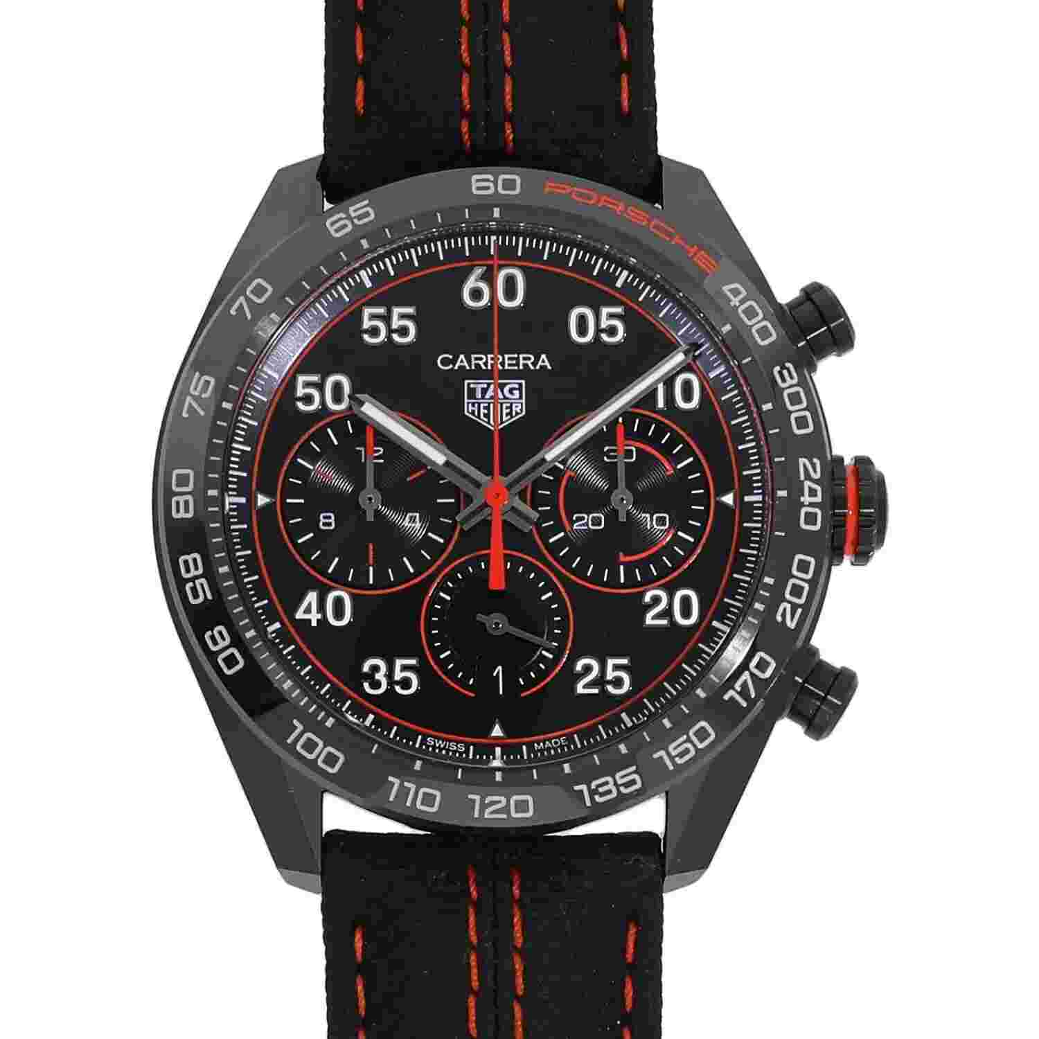TAG Heuer Carrera Men's Black Watch - CBN2A1M.FC6526