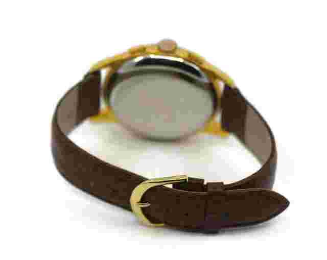 Delbana Vintage Chronograph Two Tone Stainless Steel Watch
