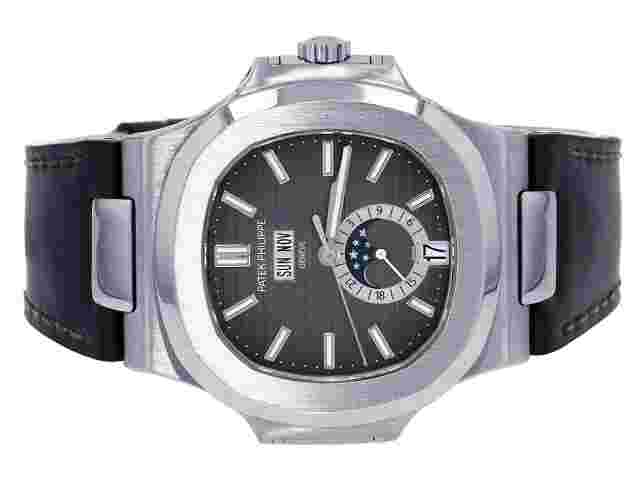 Patek Philippe Nautilus 5726A-001 40MM Leather Strap