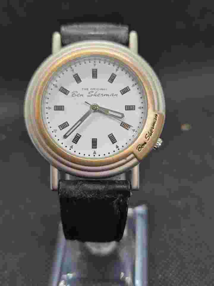 Ben Sherman Watch With Silver And Gold Accents