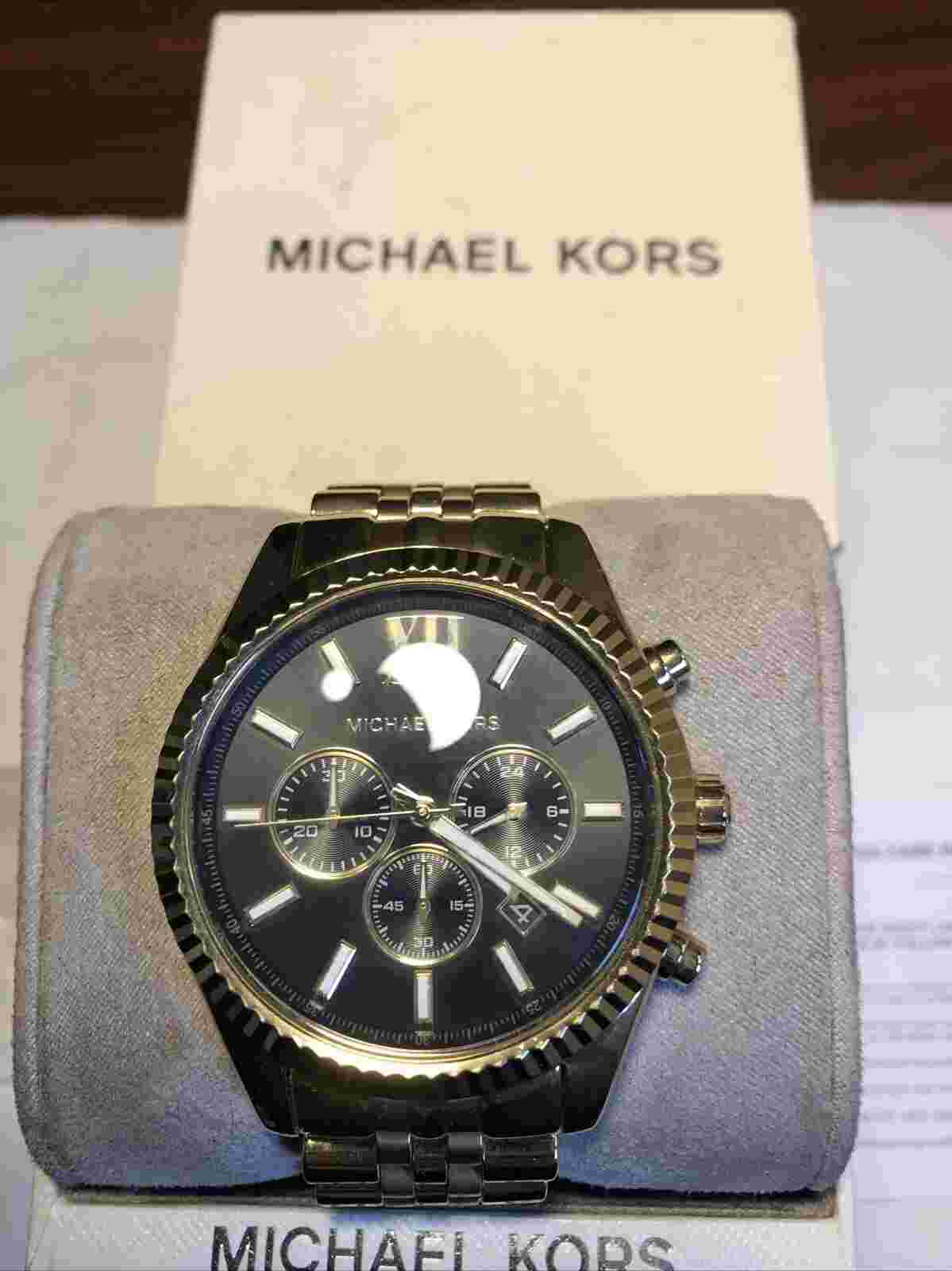Michael Kors Gold Tone Multifunction Men’s Watch