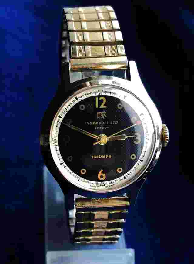 Vintage Smiths Ingersoll Mans Watch. Made In G.B. F.W.O